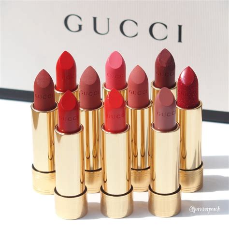 gucci lipstick rouge a lèvres|Gucci lip balm colors.